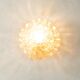 Fascinating wall or ceiling lamp in striking Space Age design by Doria Leuchten