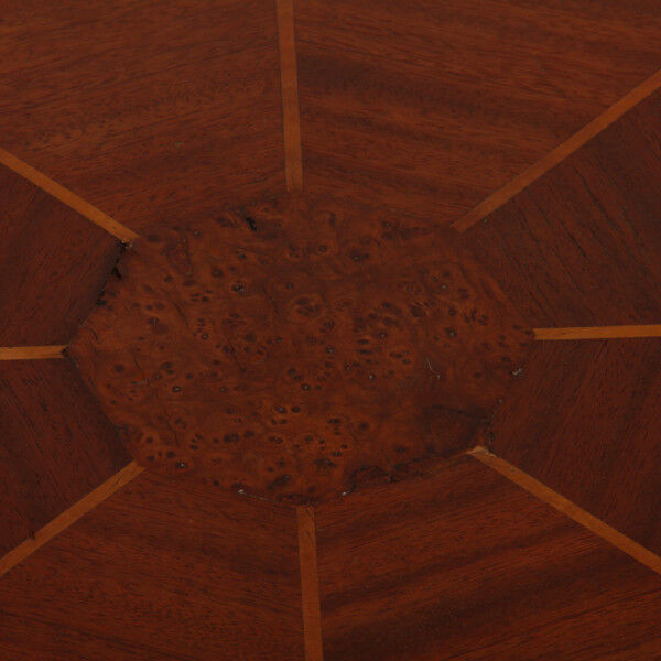 Wooden gueridon, Art Deco work from the 1930s.