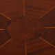 Wooden gueridon, Art Deco work from the 1930s.