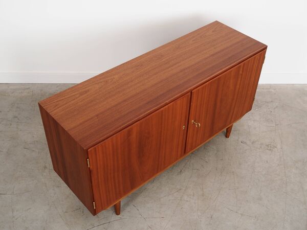 Cabinet en acajou, design danois, années 1970, designer : Carlo Jensen, fabrication