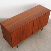 Mahogany cabinet, Danish design, 1970s, designer: Carlo Jensen, made in.