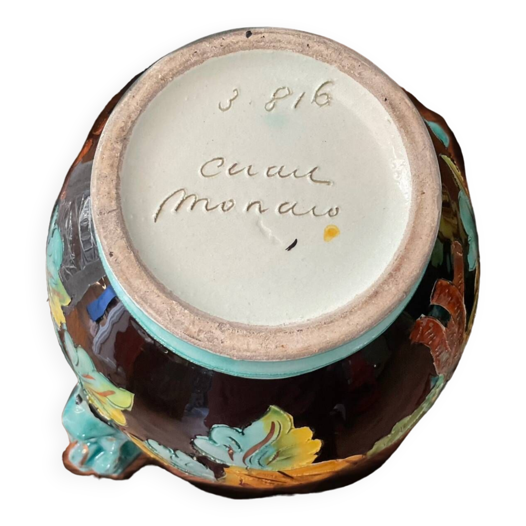 Two ceramic vases from Monaco 1950s