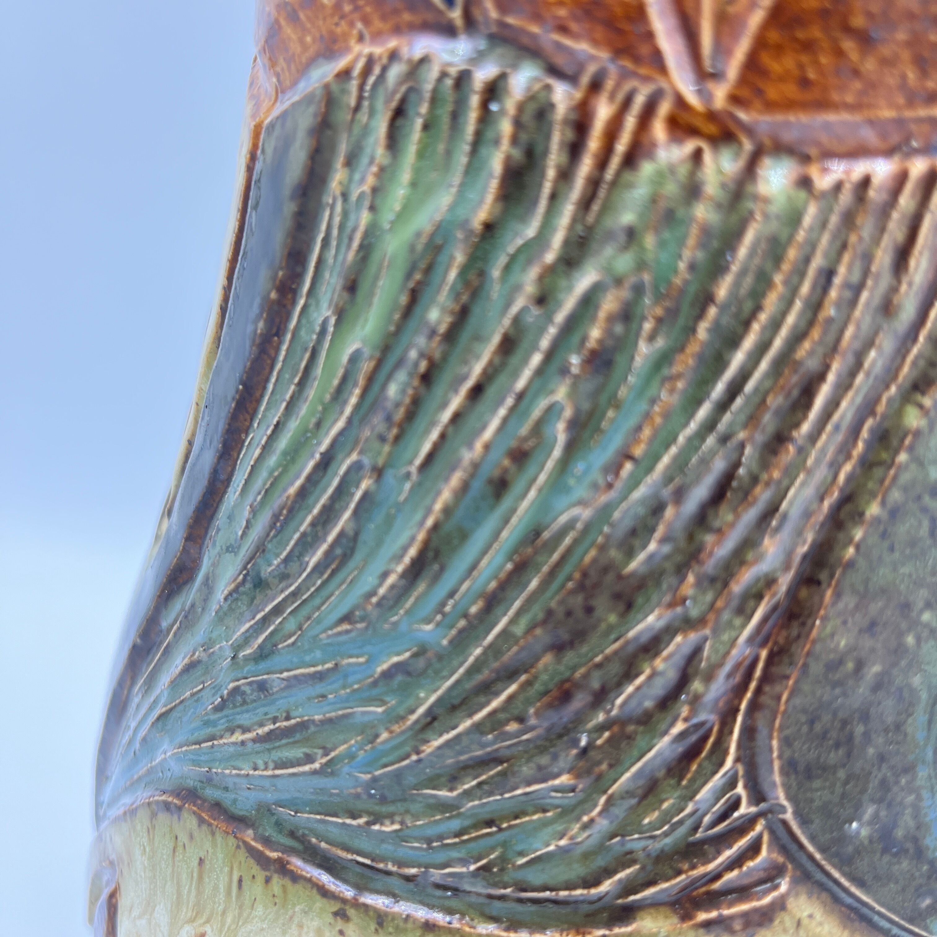 Guerin terracotta vase