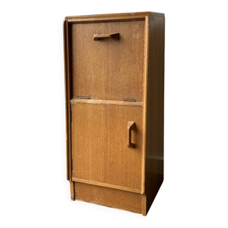 Mid-Century 1950/60s G Plan (E Gomme) ‘Brandon’ oak bedside cabine