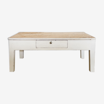 Table basse type table de ferme