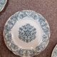 Lot de 6 assiettes Longchamp terre de fer