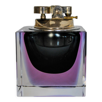 Briquet Sommerso violet pour Seguso, verre de Murano, Italie, 970