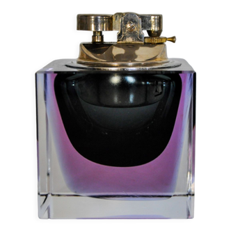 Purple Sommerso Lighter for Seguso, Murano glass, Italy, 970