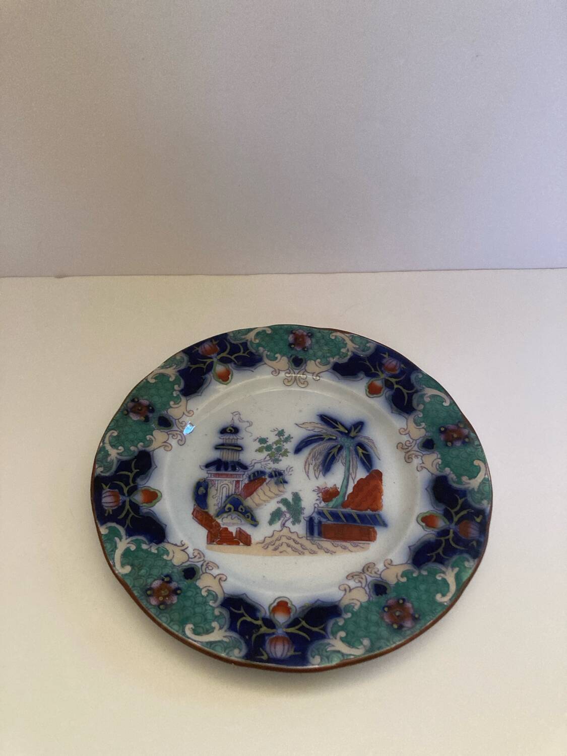 Vintage Yedo plate