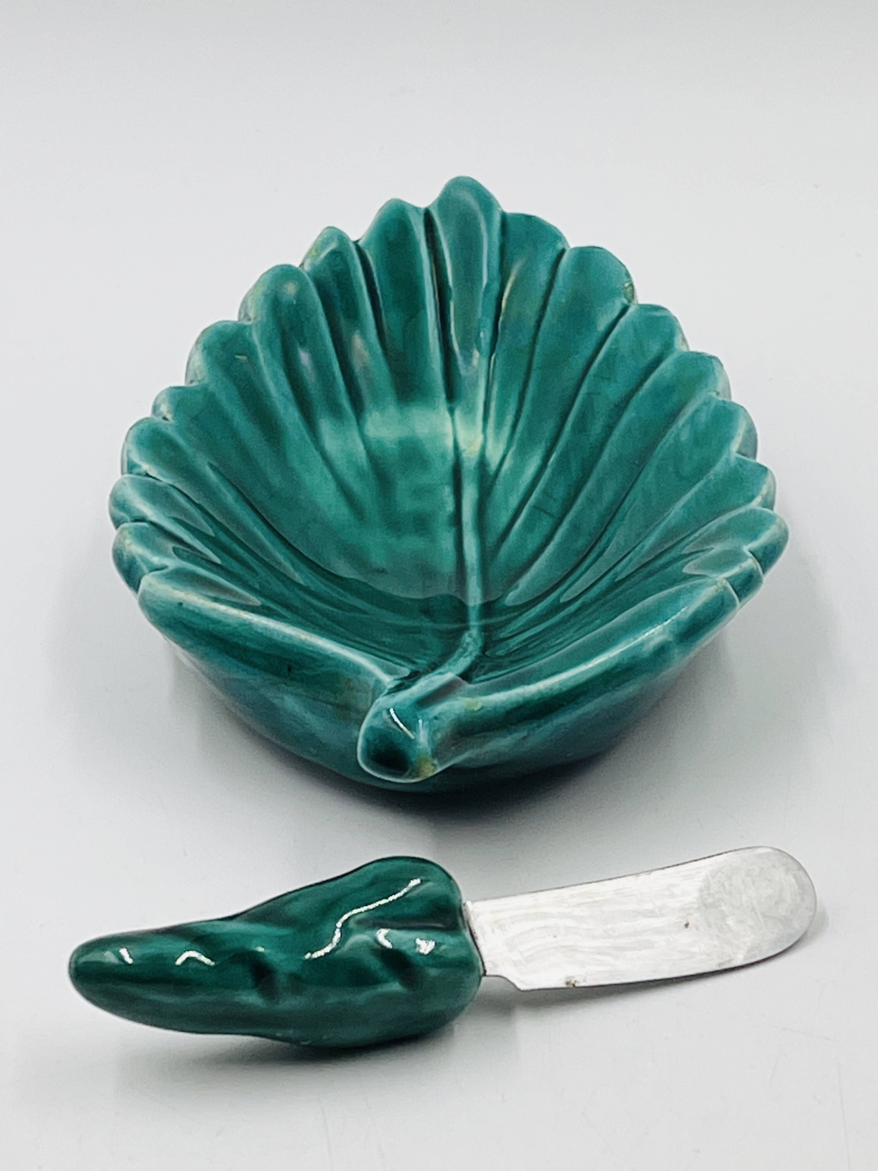 Grandjean Butter Dish - Jourdan Vallauris