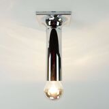 Staff chrome plated ceiling light a248 design rolf krüger 1960s 6 available