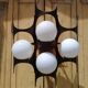 Wall lamp brutaliste applied design time 1960