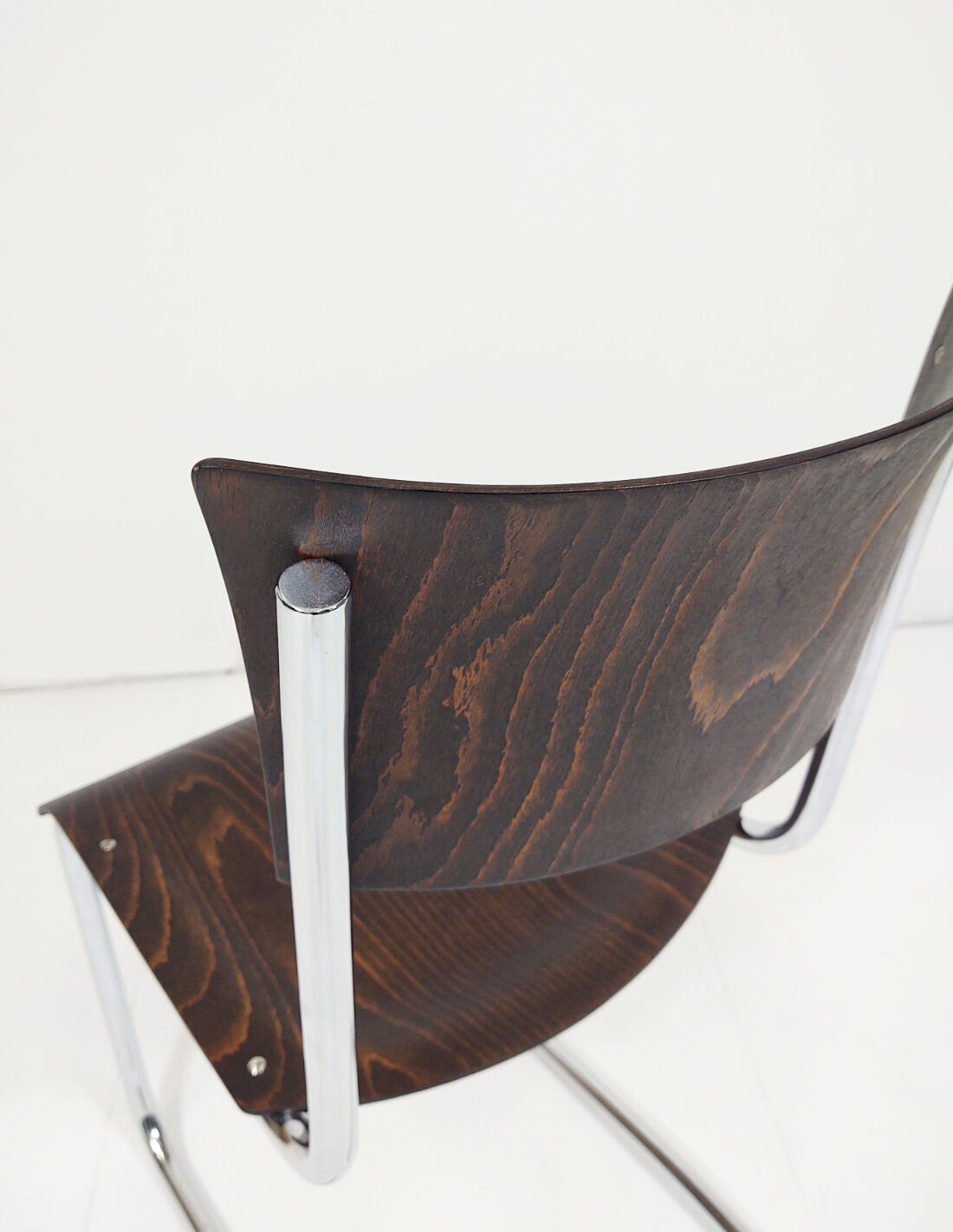 Tubular steel cantilever chair by Mart Stam