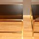 Set of 2 tables 60s/70s vintage brass