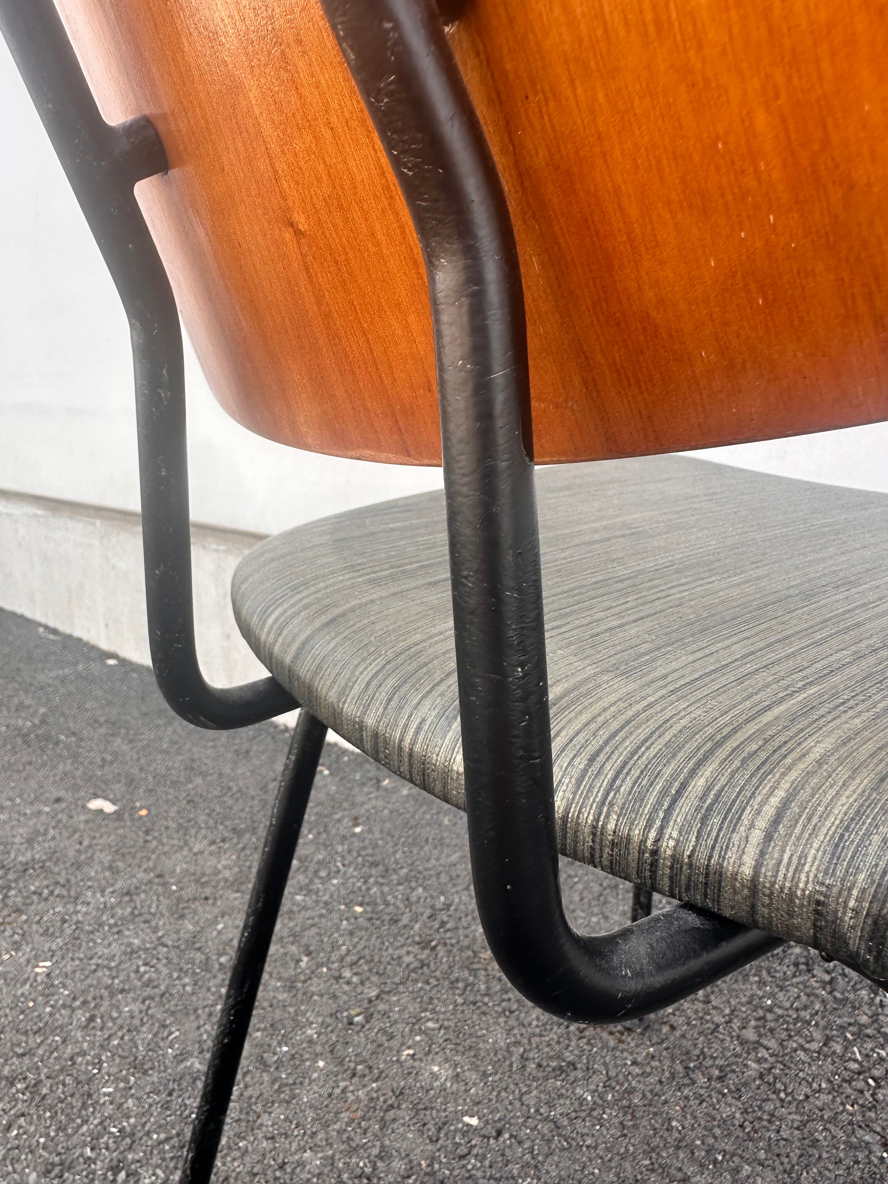Rare Robin Day armchair for Hille, United Kingdom, circa 1951–1953
