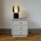 Vintage Rattan bedside table 3 drawers