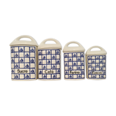 Series cooking spice pots pattern boats 30/40s