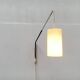 Mid-century German minimalist wall lamp with cantilever arm by Erco.