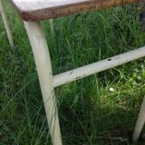 Industrial console double school desk