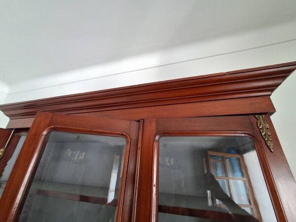 Vitrine anglaise en acajou