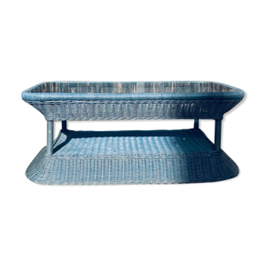 table basse en rotin