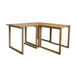 Danish pull out tables by Kai Kristiansen for Vildbjerg Møbelfabrik