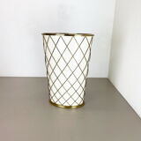 Original 1950s brass Umbrella Stand by Vereinigte Werkstätten München, Germany