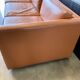Gold leather salon by Charles Pfister for Knoll 1970