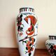 Keller e guérin luneville 1930: jardiniere and its 2 vases art deco period