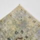 Tapis vintage en laine de style bohème vert sauge
