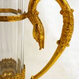 Swan neck soliflore vase in Empire style