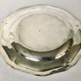 Plat en argent massif modèle contours filets Francois Diosne