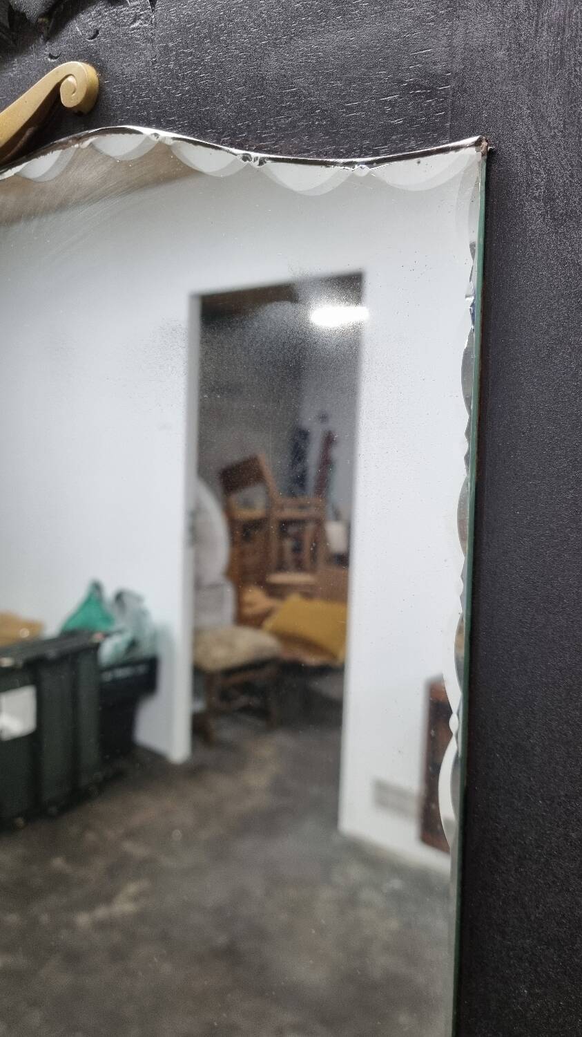 Large mirror from the early 20th century