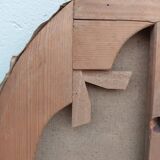 Portrait painting to young girls oil on canvas 19th