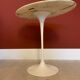 Eero Saarinen marble side table for Knoll International 1970s