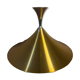 Gold-tone metal pendant light, 1960s