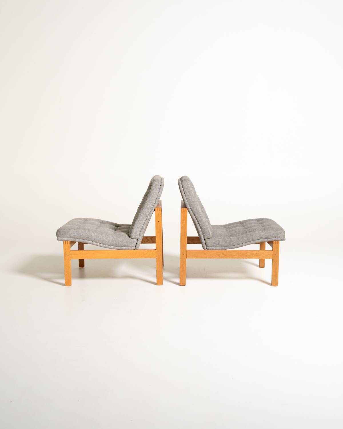 Pair of “Moduline” Armchairs by Torben Lind and Ole Gjerløv-Knudsen