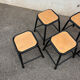 Set de 6 tabourets empilables