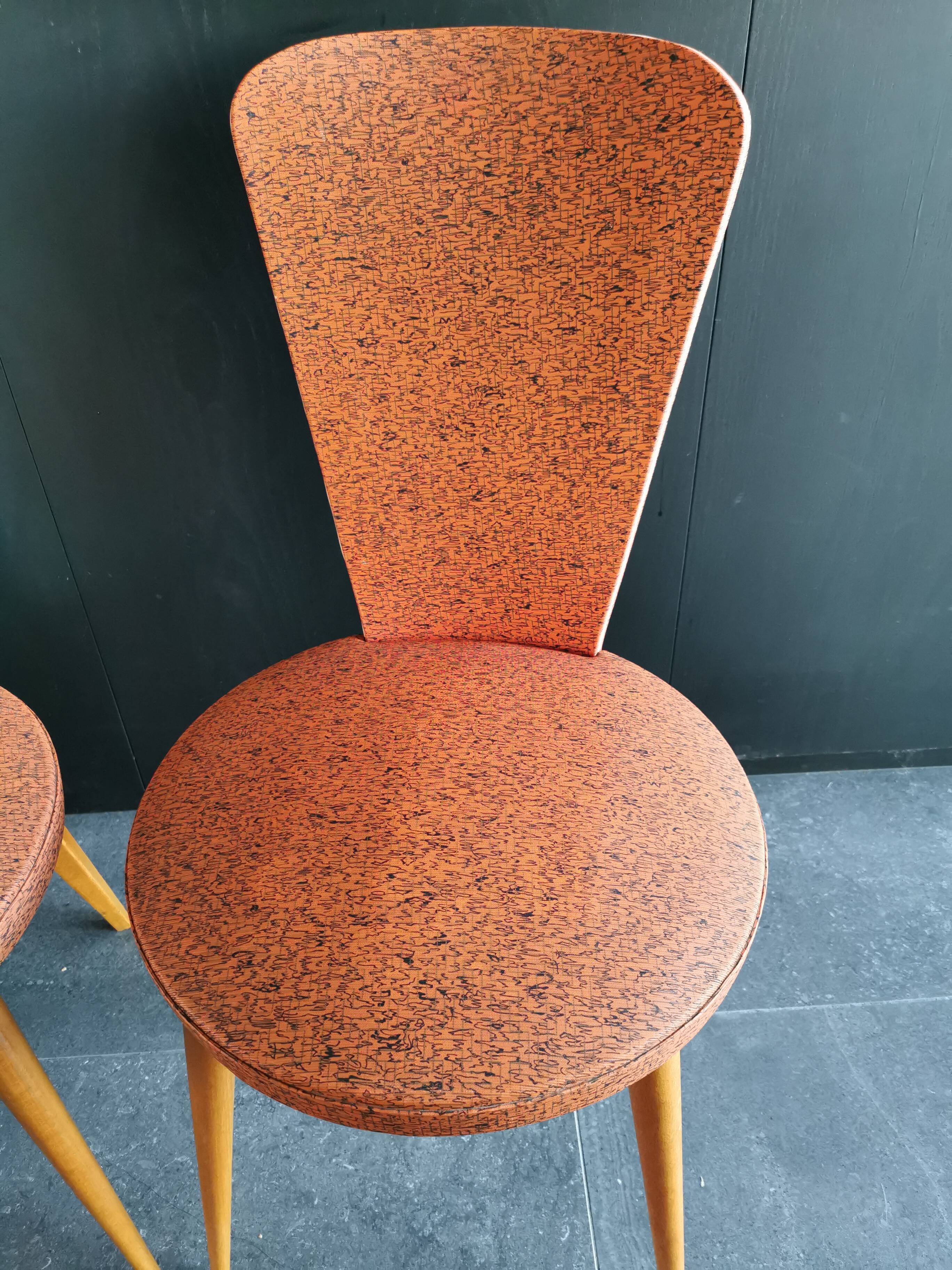 Set of 2 design chair pair