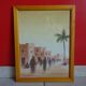 Oil on canvas signed representing a scene from North Africa