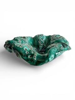 Ashtray / Organic Ceramic Bowl - Vallauris Style