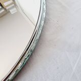 Bohemian crystal tray from the 40s-50s