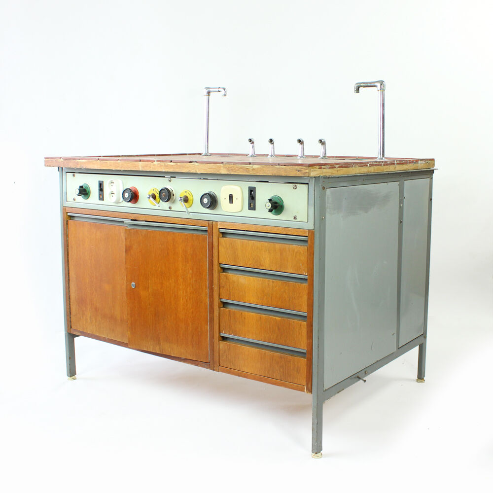 Industrial Laboratory Table, Czechoslovakia 1976