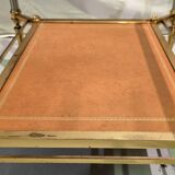 Pair of side tables attributed to Maison Jansen, circa 1950–1960.