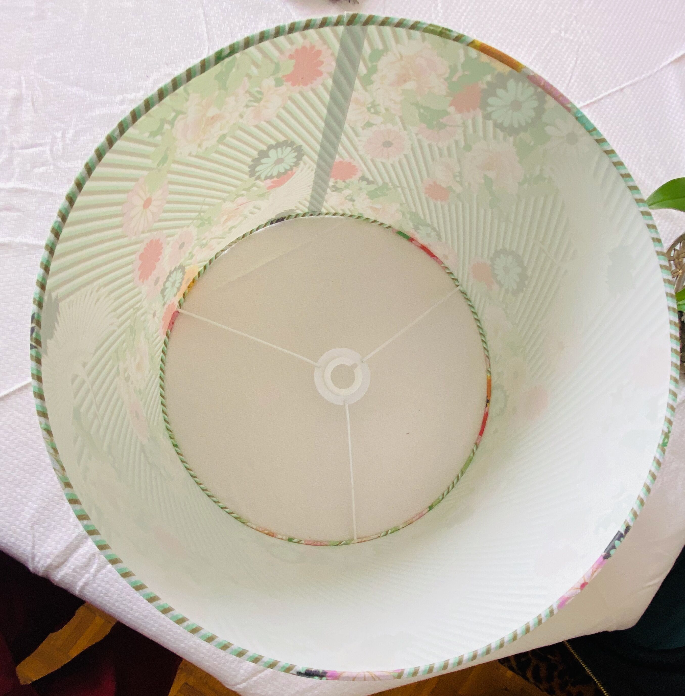 Fabric lampshade