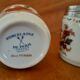 Baked egg in porcelain of paris, lot of 2
