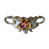 Bassano table planter, splashing flowers Italy