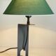 Lampe acier et tissu par madura