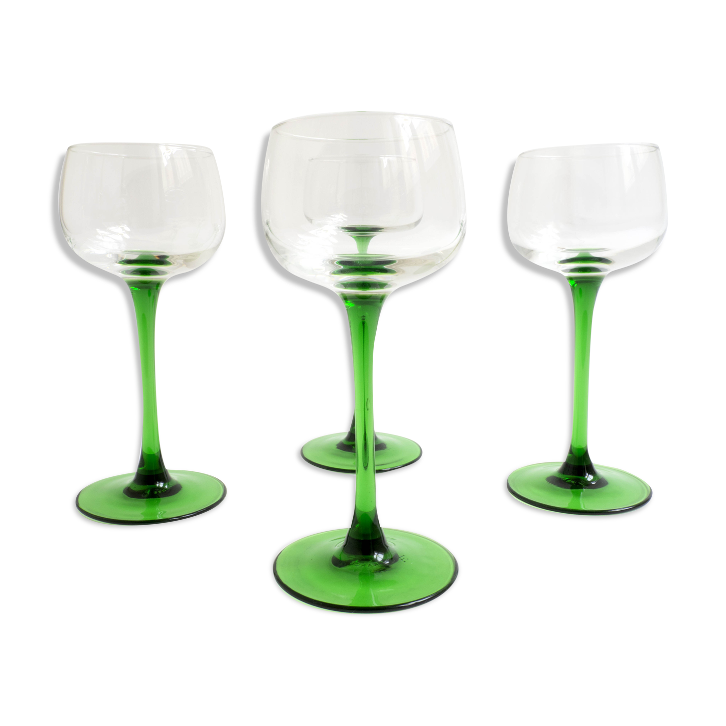 Set of 4 Alsace wine glasses