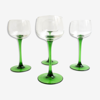 Lot de 4 verres à vin Alsace